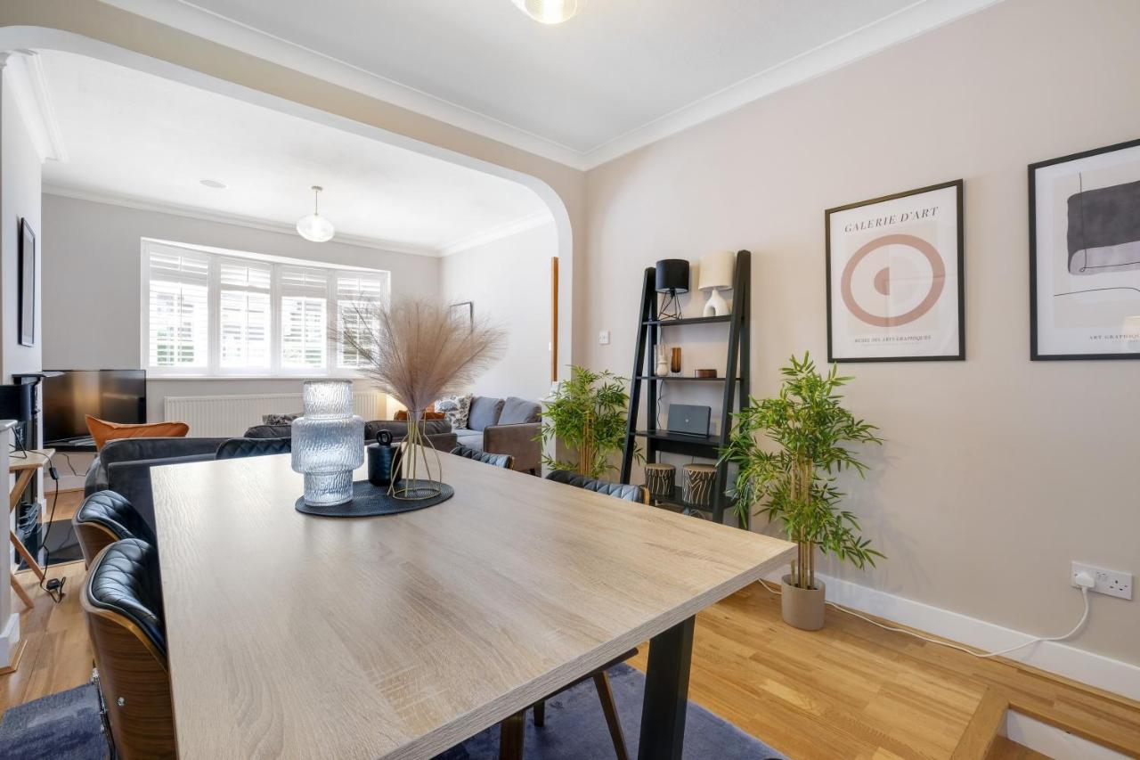 Luxury 3 Bedroom 2 Bathroom House, Fulham By 360Stays London Eksteriør bilde