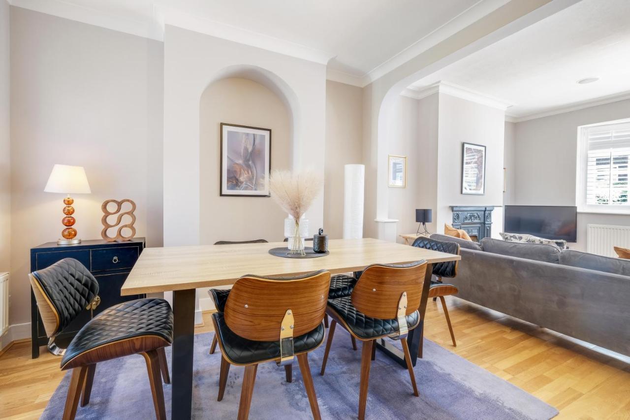 Luxury 3 Bedroom 2 Bathroom House, Fulham By 360Stays London Eksteriør bilde